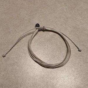 Tan and White Pura Vida Bracelet